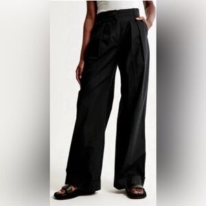 Abercrombie & Fitch Elegant Black Trousers